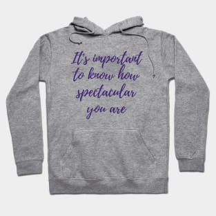 How Spectacular You Are Hoodie